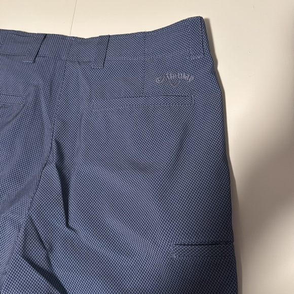 Callaway Navy Flat Front Shorts - Picture 7 of 7